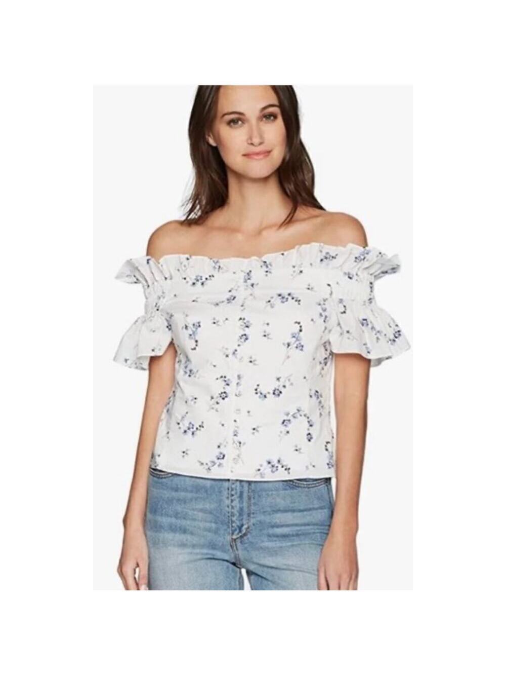 Rebecca Taylor Francine Off the shoulder top! Size 6. Gently preloved. No flaws.
